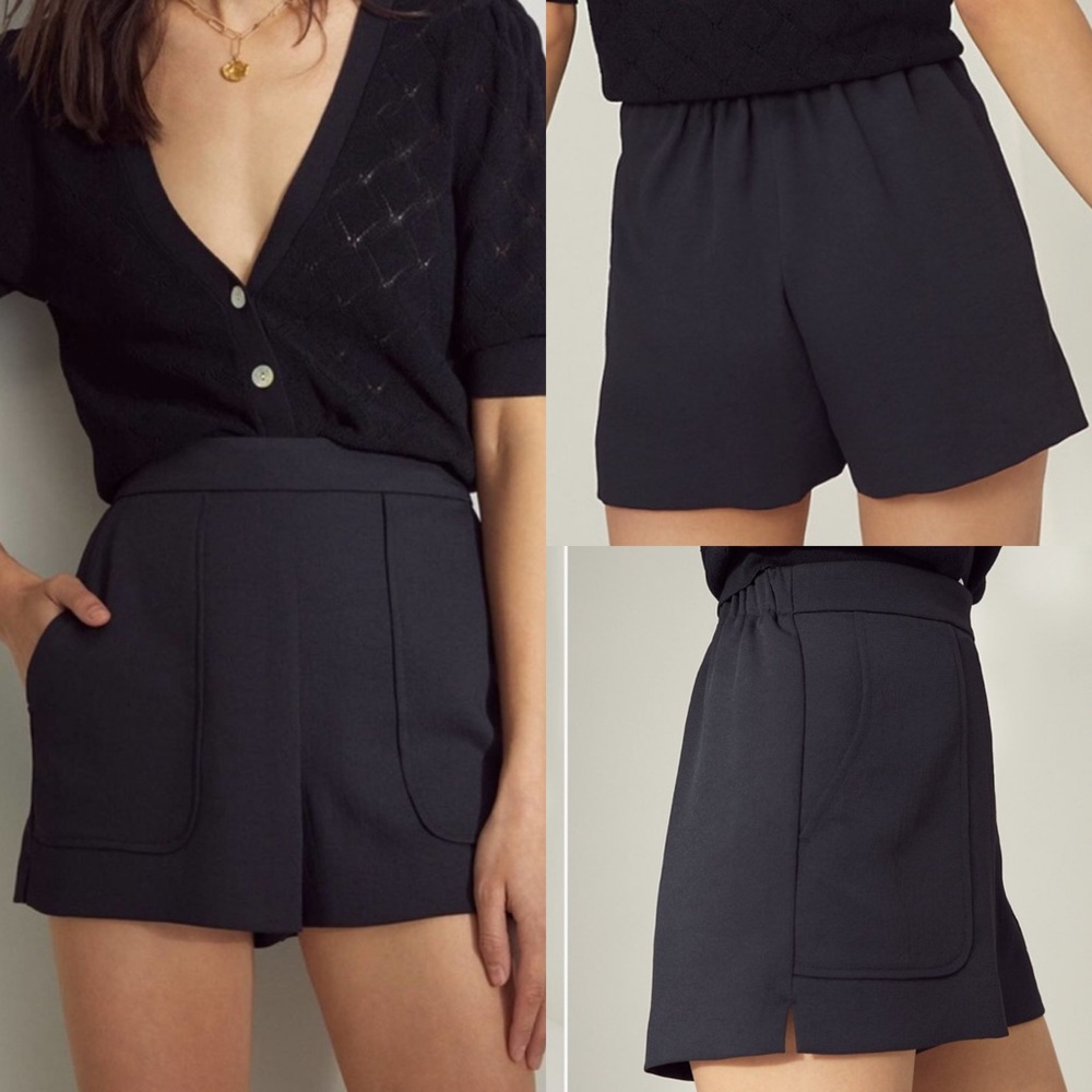 SOLD Aritzia Wilfred Welles High Waist Shorts XS - Picture 1 of 8